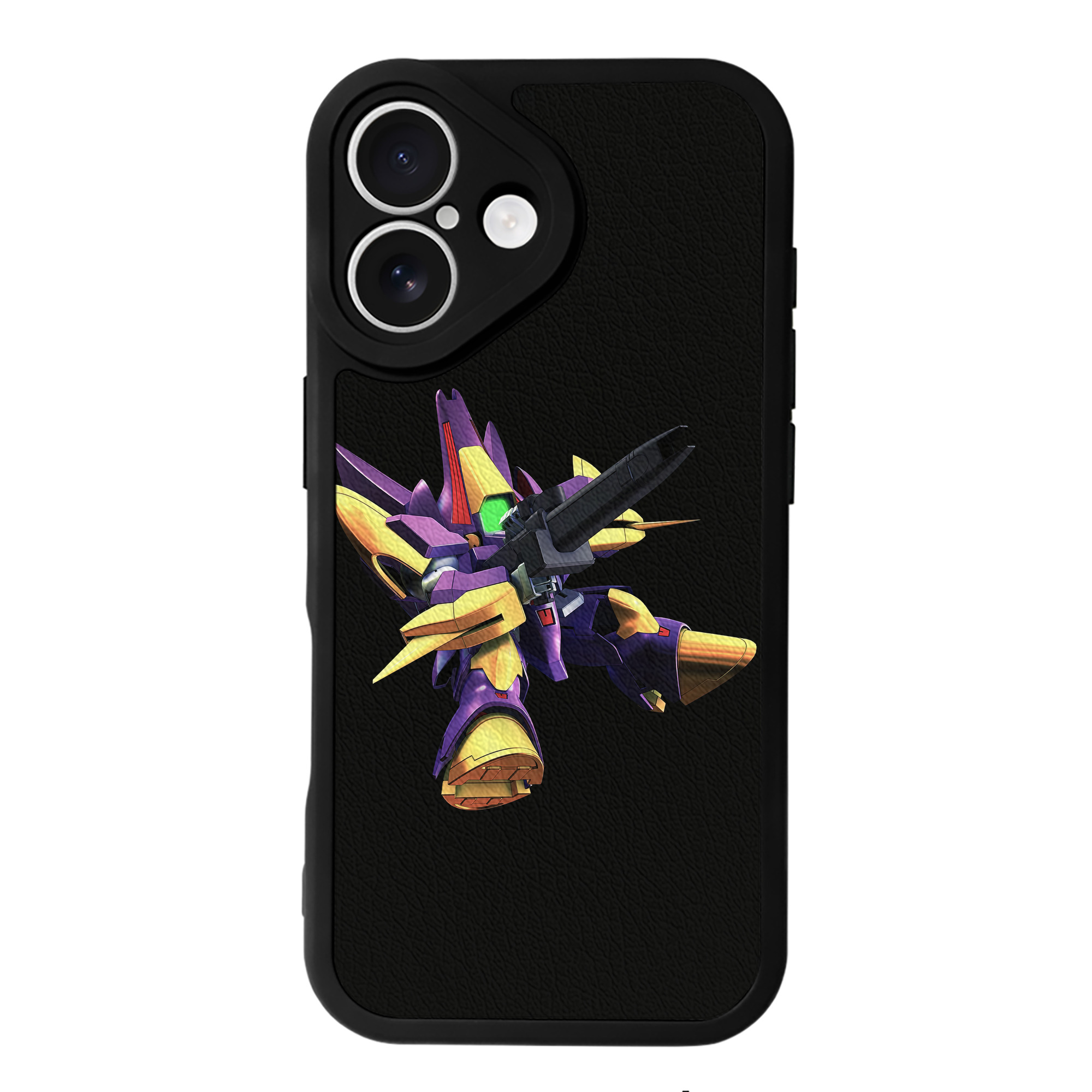 （画像用） 機動戦士ガンダム Mobile Suit Gundam 【iPhone 16シリーズ対応】シリコンスマホケース（レザー調） 材質：シリコン